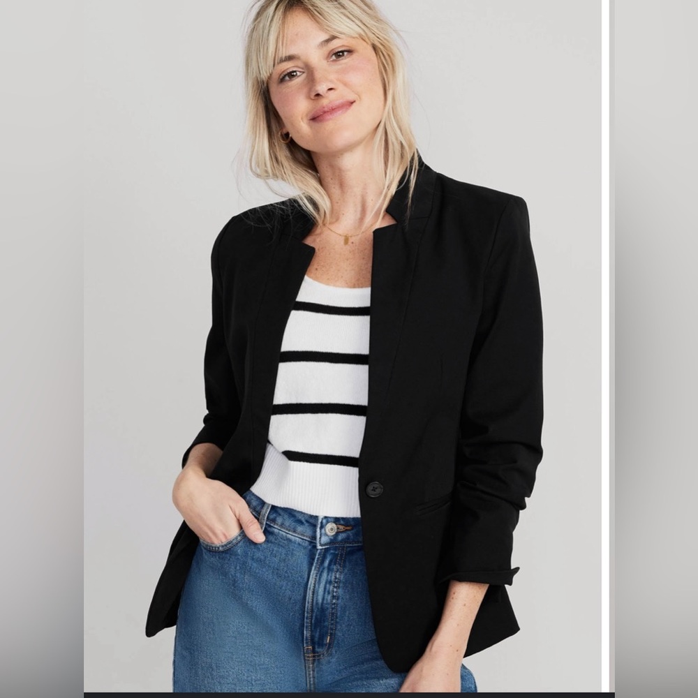 black blazer